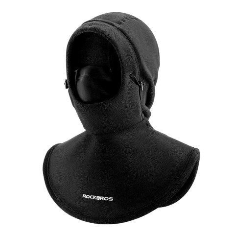 Kominiarka outdoor wiatroszczelna wodoszczelna polar - czarna Kominiarka outdoor wiatroszczelna wodoszczelna polar - czarna