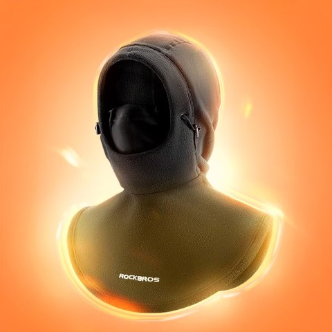 Kominiarka outdoor wiatroszczelna wodoszczelna polar - czarna Kominiarka outdoor wiatroszczelna wodoszczelna polar - czarna
