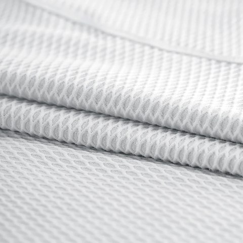 Koszulka kamizelka rowerowa tkanina 3D damska szybkoschnąca XL / XXL - biała Koszulka kamizelka rowerowa tkanina 3D damska szybkoschnąca XL / XXL - biała