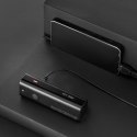 Lampka rowerowa przednia z funkcją latarki biała 600lm IPX6 USB-C - czarna