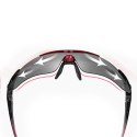 Okulary rowerowe polaryzujące 10001 - ZESTAW czarno-czerwone