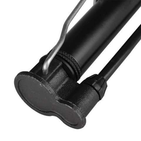 Pompka rowerowa podłogowa 120psi / 8bar końcówki do piłek materacy - czarna Pompka rowerowa podłogowa 120psi / 8bar końcówki do piłek materacy - czarna