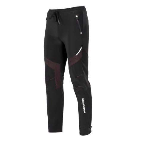 Spodnie sportowe wiatroszczelne Patrol kolarskie rowerowe trekingowe rozmiar XL - czarne Spodnie sportowe wiatroszczelne Patrol kolarskie rowerowe trekingowe rozmiar XL - czarne