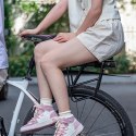 Torba na bagażnik rowerowy składana z funkcją siedziska 5l - czarna