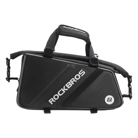 Torba sportowa i rowerowa mocowana na bagażnik 11.6l - czarna Torba sportowa i rowerowa mocowana na bagażnik 11.6l - czarna