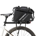 Torba sportowa i rowerowa mocowana na bagażnik 11.6l - czarna
