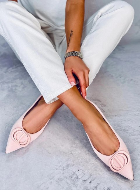 Baleriny z migdałowymi noskami ARTE PINK Baleriny z migdałowymi noskami ARTE PINK