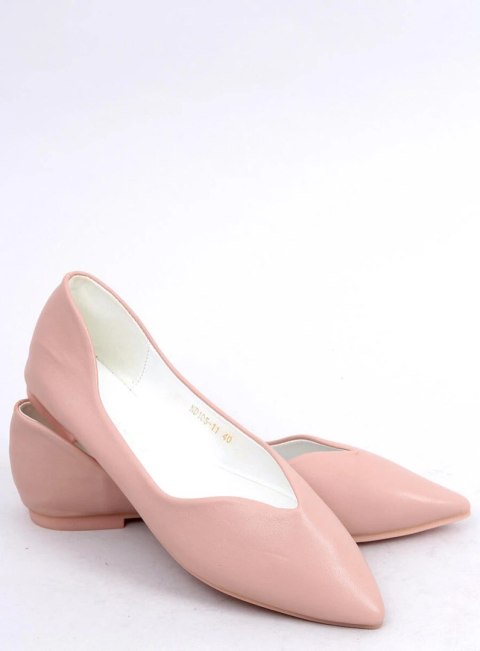 Baleriny z wycięciem AYANNA PINK Baleriny z wycięciem AYANNA PINK