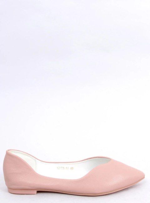 Baleriny z wycięciem AYANNA PINK Baleriny z wycięciem AYANNA PINK