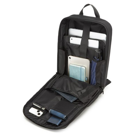 Plecak Premium na laptopa 15.6'' wodoodporny 42x11x30 cm - czarny Plecak Premium na laptopa 15.6'' wodoodporny 42x11x30 cm - czarny