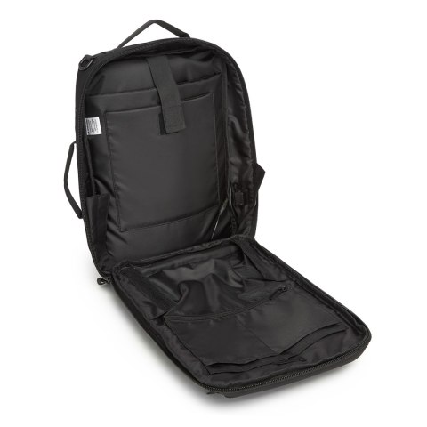 Plecak torba Premium na laptopa 15.6'' z paskiem USB 42x8x28cm - czarny Plecak torba Premium na laptopa 15.6'' z paskiem USB 42x8x28cm - czarny