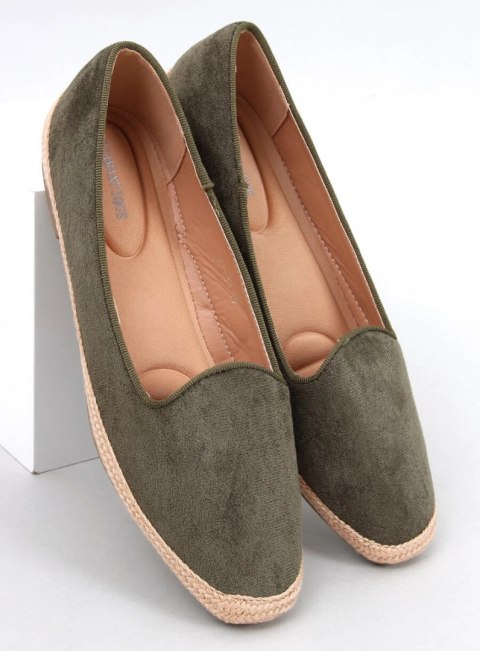 Baleriny espadryle damskie BALLOT OLIVE Baleriny espadryle damskie BALLOT OLIVE