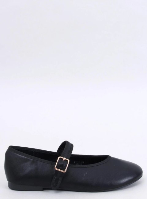 Baleriny z paseczkiem ROTARO BLACK Baleriny z paseczkiem ROTARO BLACK