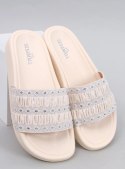 Klapki damskie DIAKIS BEIGE