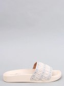 Klapki damskie DIAKIS BEIGE