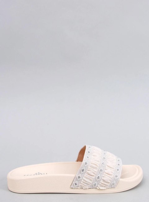 Klapki damskie DIAKIS BEIGE Klapki damskie DIAKIS BEIGE