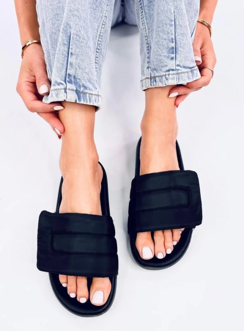 Klapki ortalionowe CUETO BLACK Klapki ortalionowe CUETO BLACK