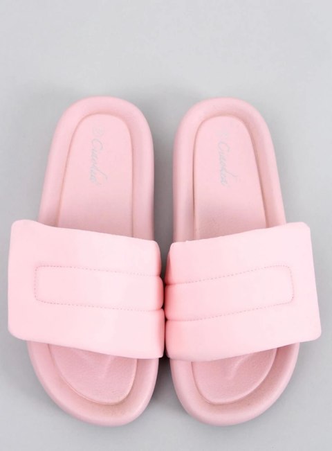 Klapki ortalionowe CUETO PINK Klapki ortalionowe CUETO PINK