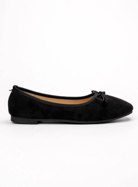 Damskie Baleriny BELLA BLACK - Klasyczna Elegancja z Nowoczesnym Akcentem Damskie Baleriny BELLA BLACK - Klasyczna Elegancja z Nowoczesnym Akcentem