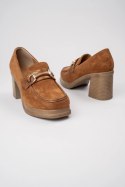 Damskie Loafersy ROYCE CAMEL - Luksus w Codziennej Odsłonie