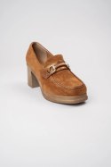 Damskie Loafersy ROYCE CAMEL - Luksus w Codziennej Odsłonie