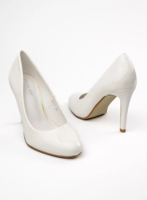 Damskie Szpilki LAVITA WHITE Damskie Szpilki LAVITA WHITE