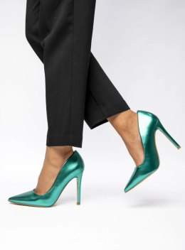 Damskie Szpilki LUMINA GREEN - Eleganckie i Stylowe Buty na Obcasie