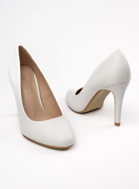 Damskie Szpilki SERENA WHITE Damskie Szpilki SERENA WHITE