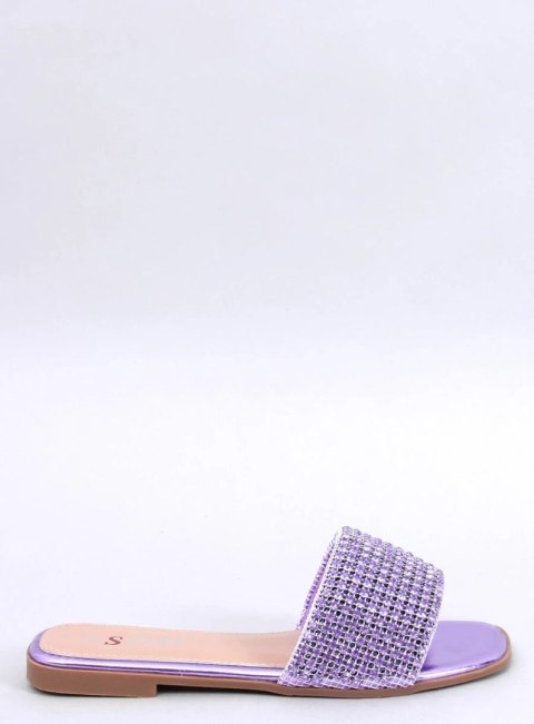 Klapki z cyrkoniami YANNI PURPLE Klapki z cyrkoniami YANNI PURPLE